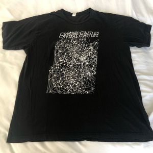 Crystal Castles Hot Topic L t-shirt